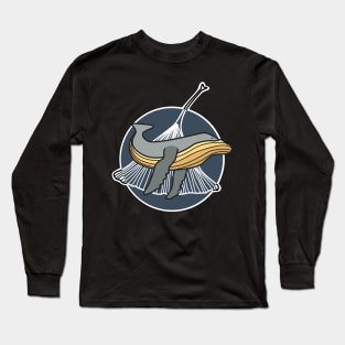 Ginkgo Whale Logo Long Sleeve T-Shirt